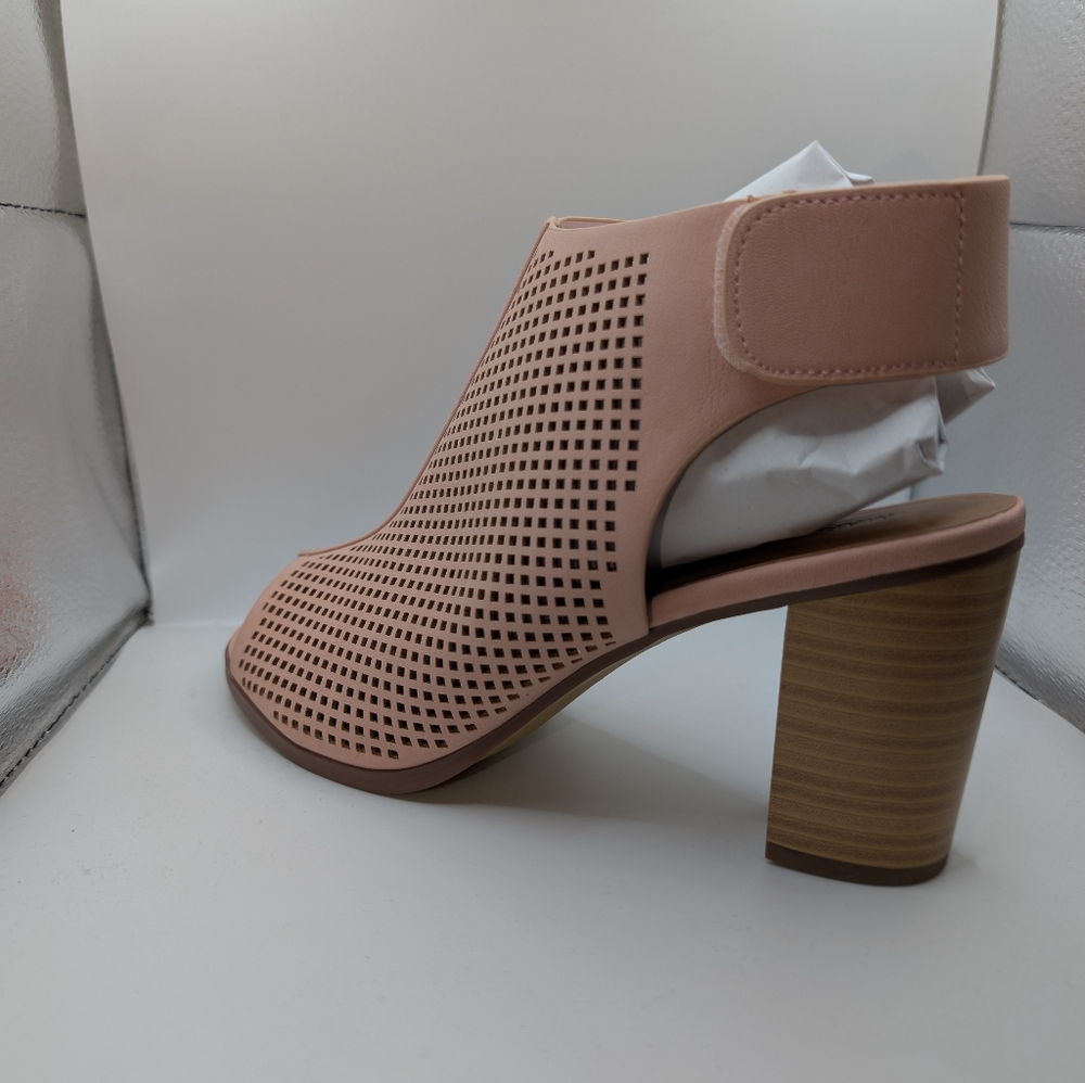 Marco Republic Tuscany Blush Peep Toe Heeled Sandals - Picture 2 of 5